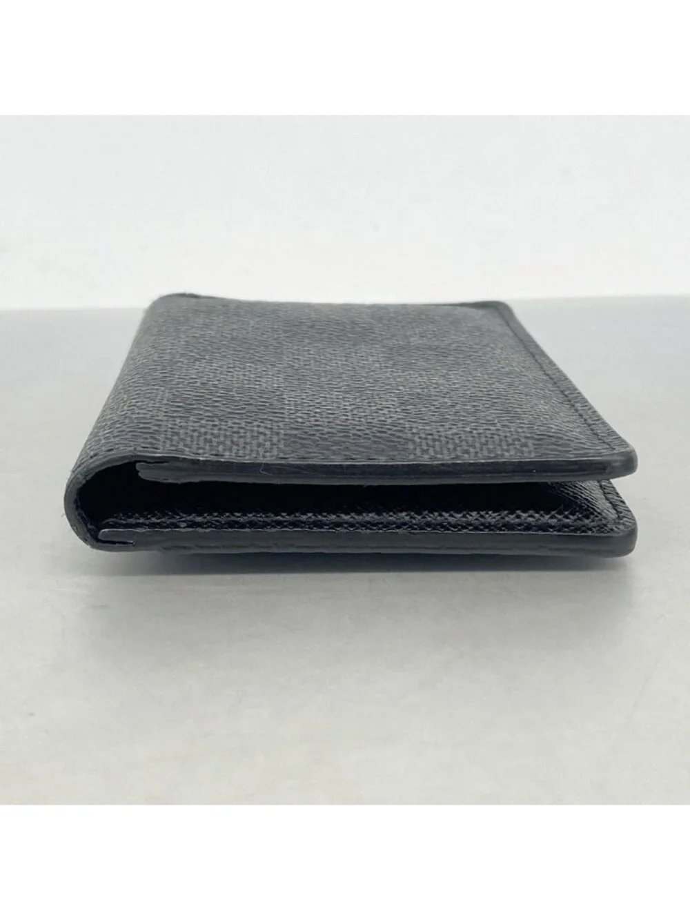 Louis Vuitton Card Case Damier Graphite Organizer de Poche Black Gray